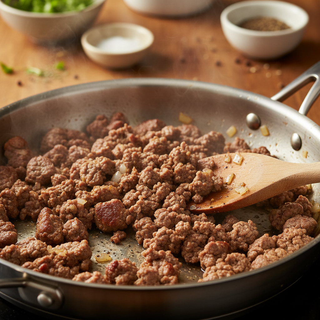 Quick Ground Beef Dinner