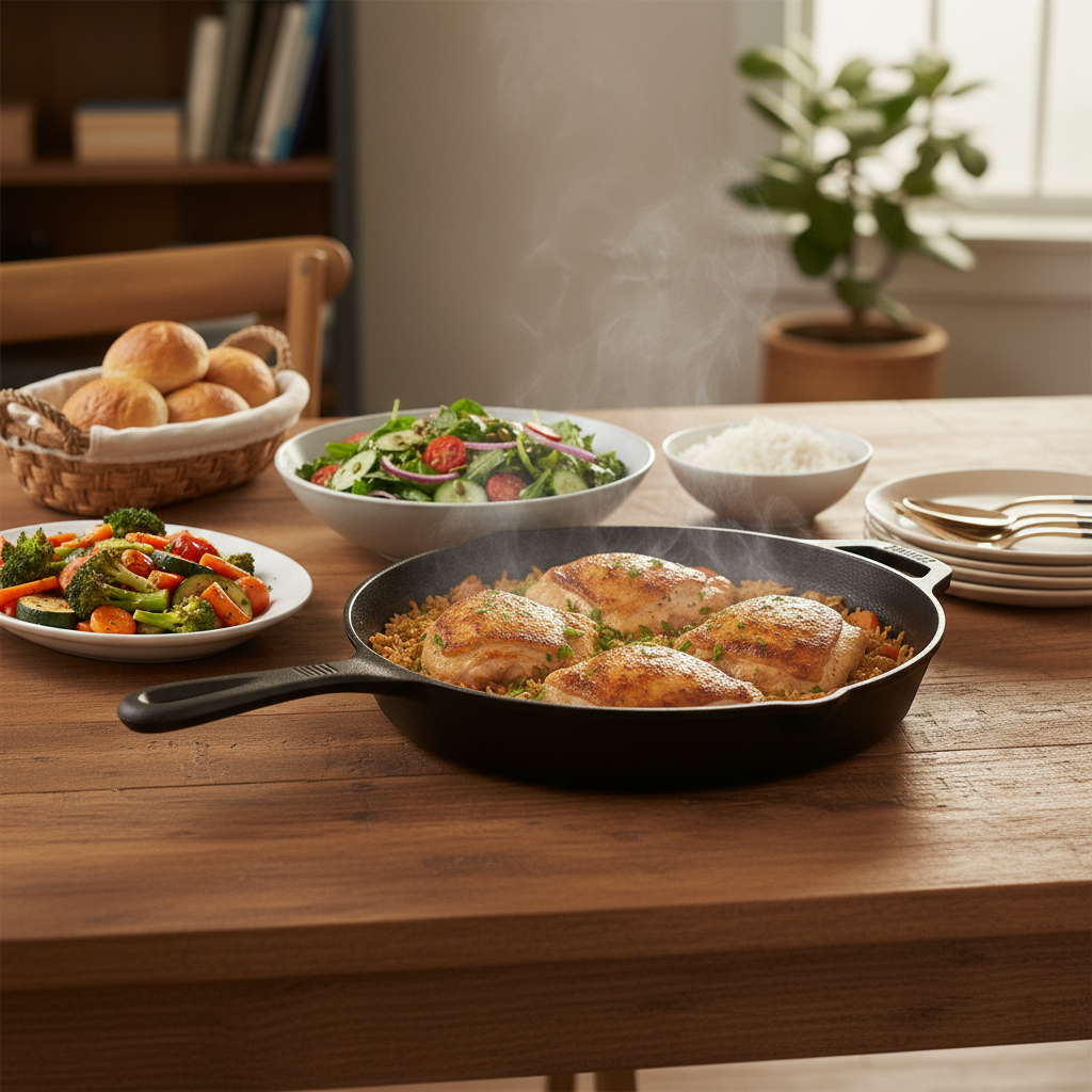 one pan chicken dinner