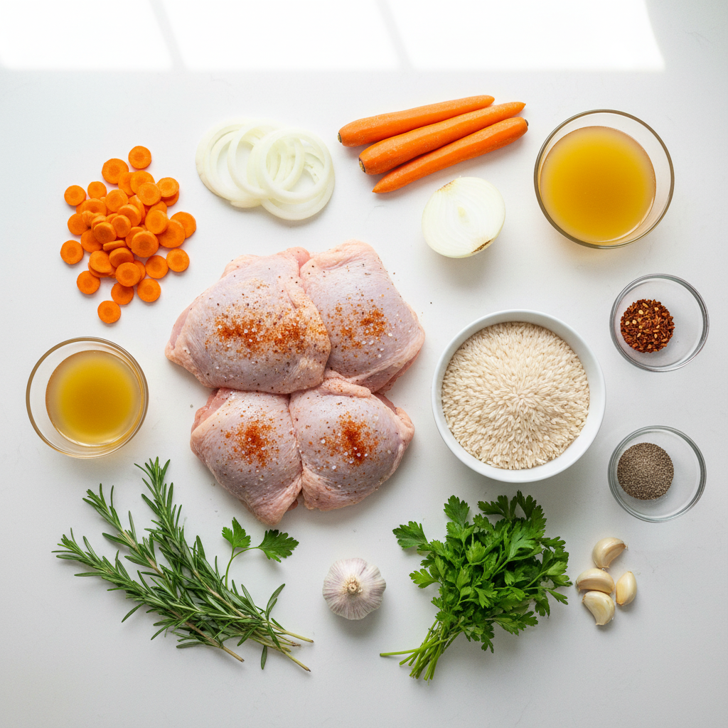 one pan chicken dinner
