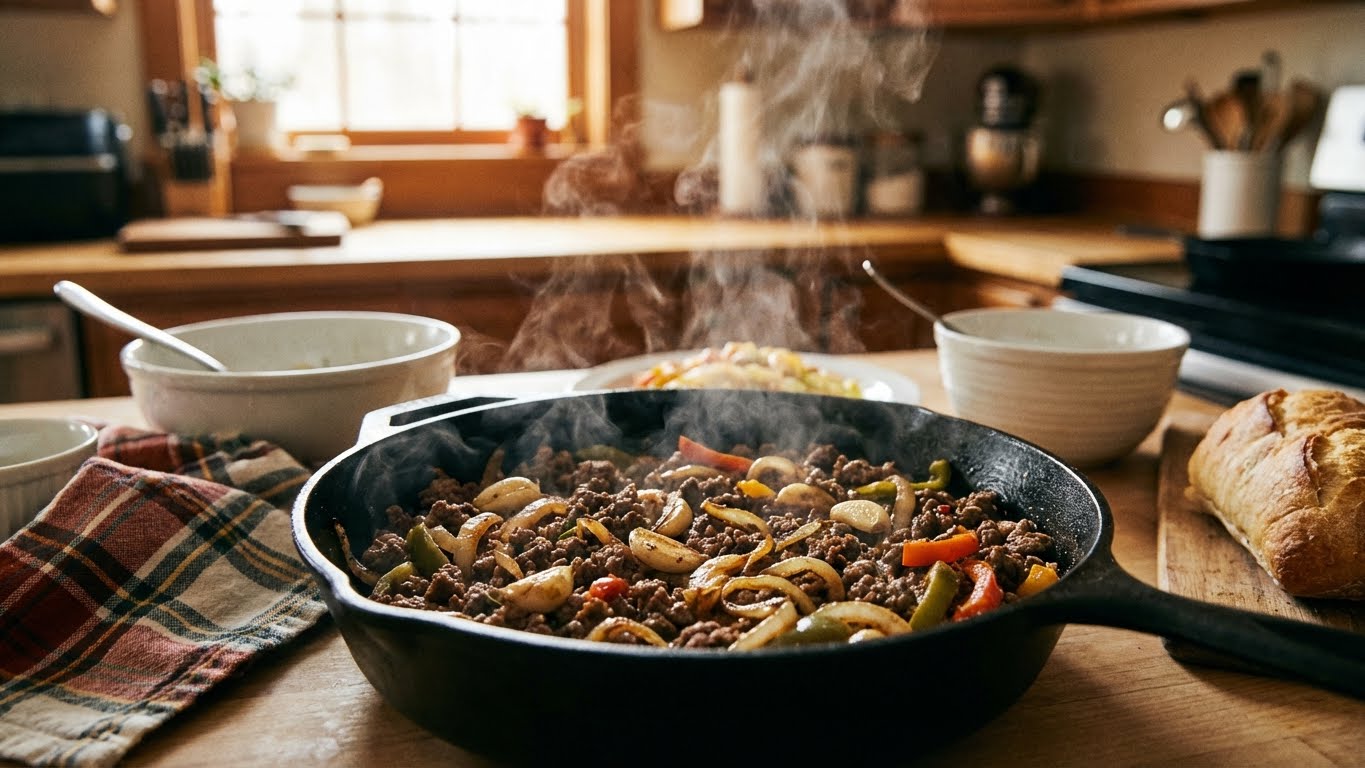 Quick Ground Beef Dinner