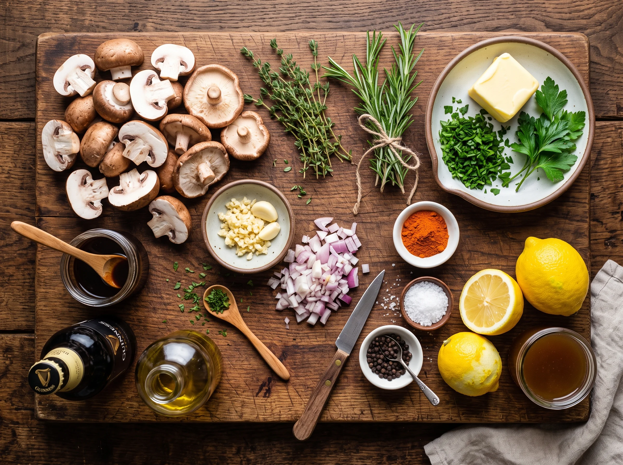 Cowboy Mushrooms ingredients