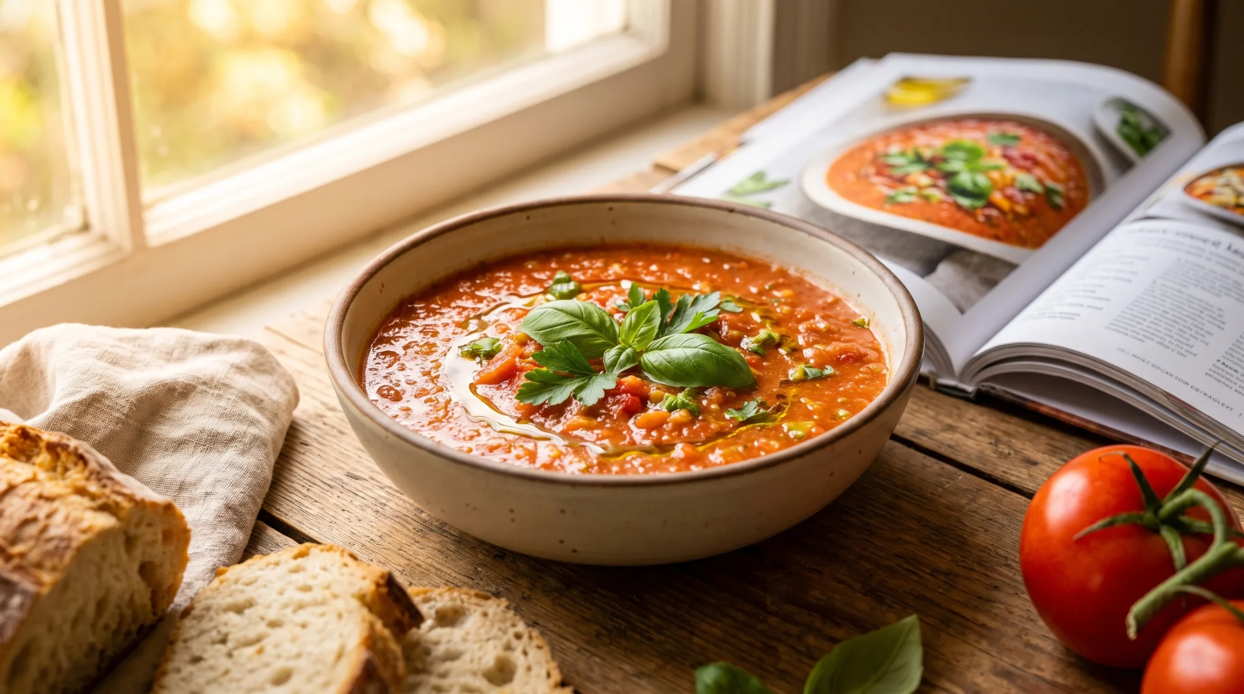 Homemade Cold Gazpacho recipe