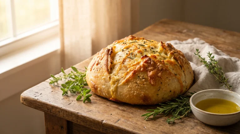 Italian Herb and Cheese Bread recipe